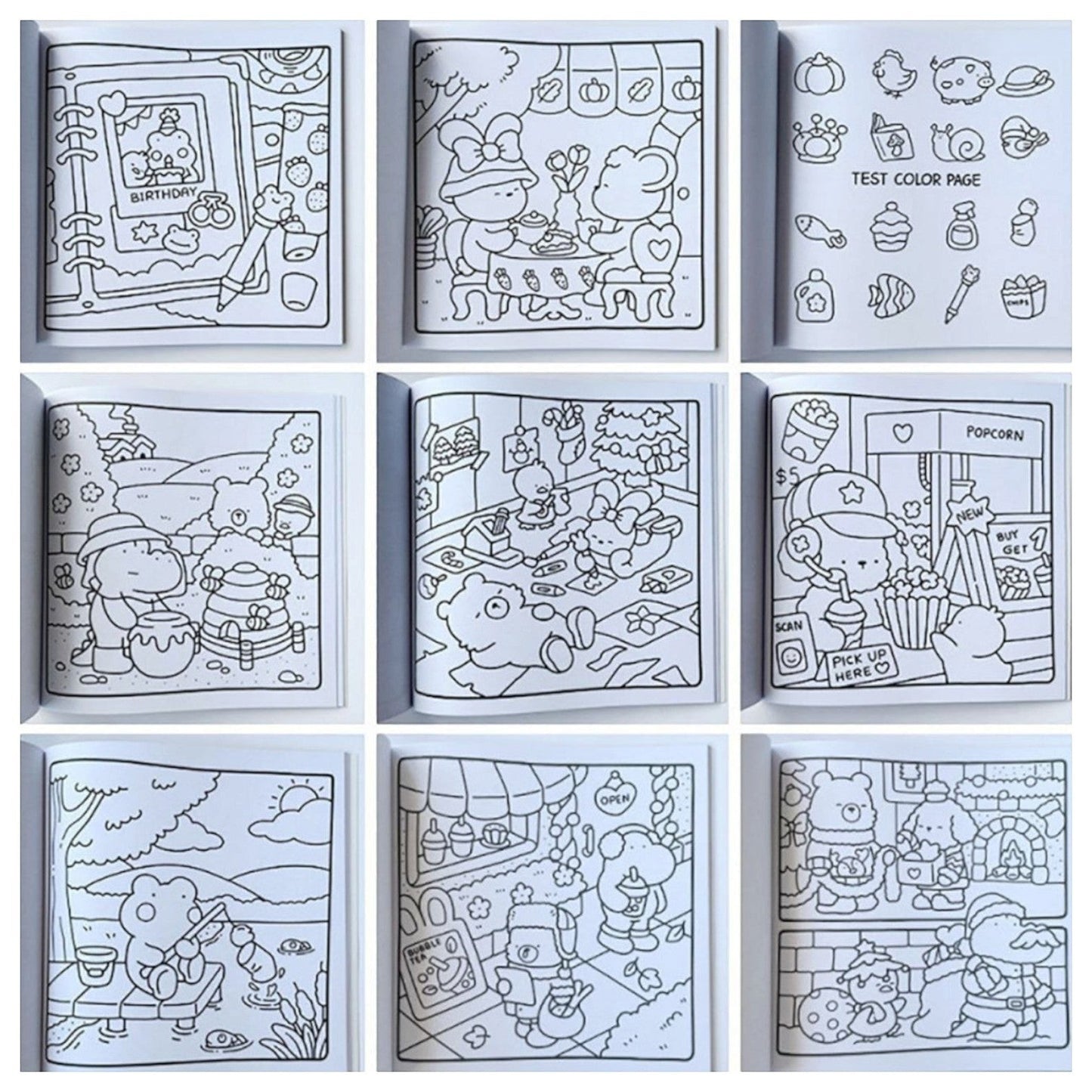 Coloring Book for Adults and Kids