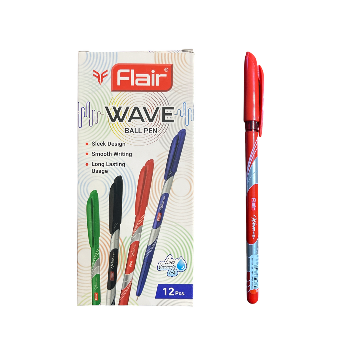 Flair Wave Ball Pen 0.7 mm - Pack of 12