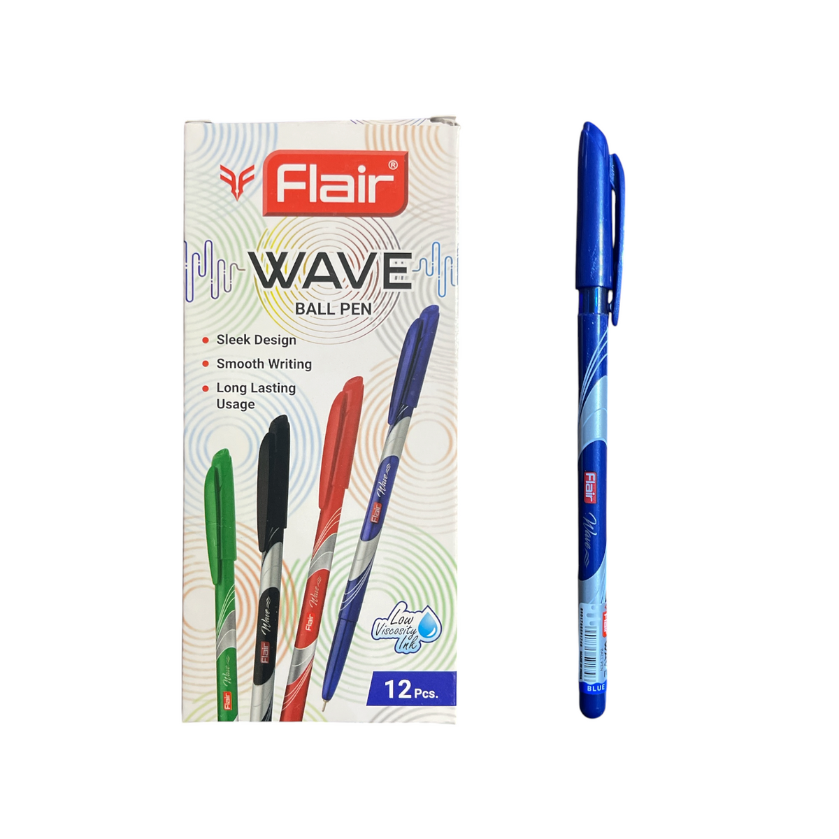 Flair Wave Ball Pen 0.7 mm - Pack of 12