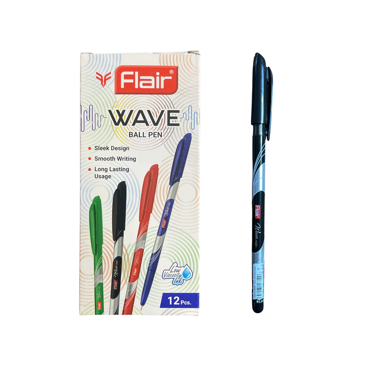 Flair Wave Ball Pen 0.7 mm - Pack of 12