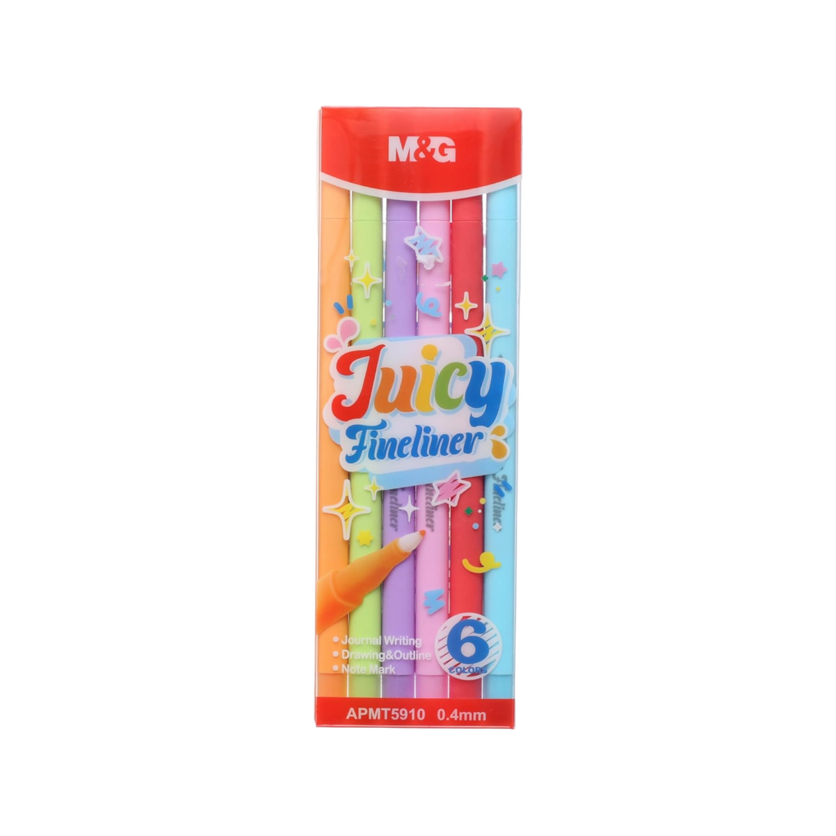 Marker Set, Precision Drawing and Writing, Fine Liner, M&G 12 Pens