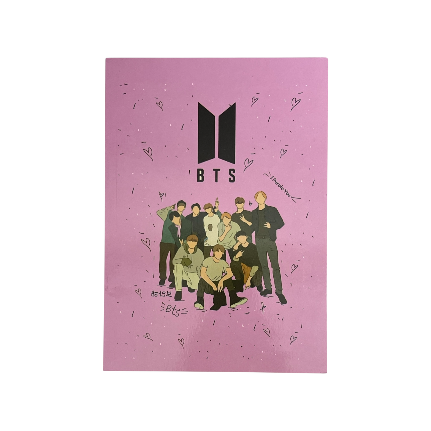 60 Sheets 2BE Stapled Lined Notebook  A4