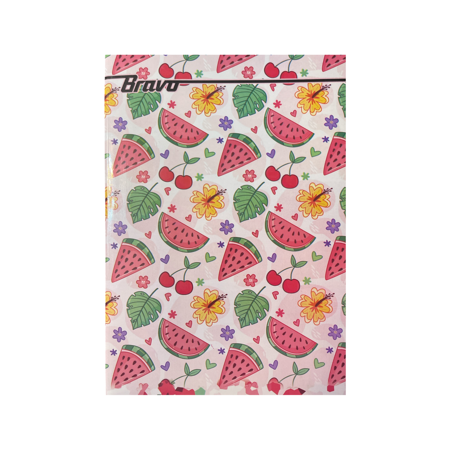 80 Sheets Bravo Stapled Lined Notebook  A4