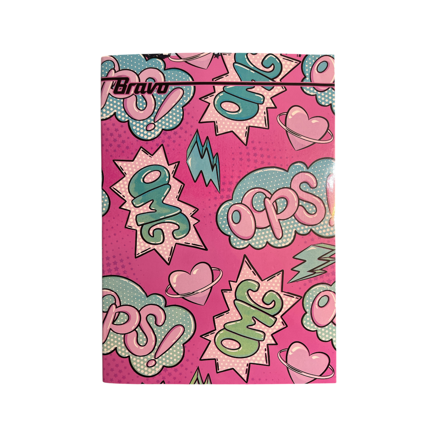 80 Sheets Bravo Stapled Lined Notebook  A4