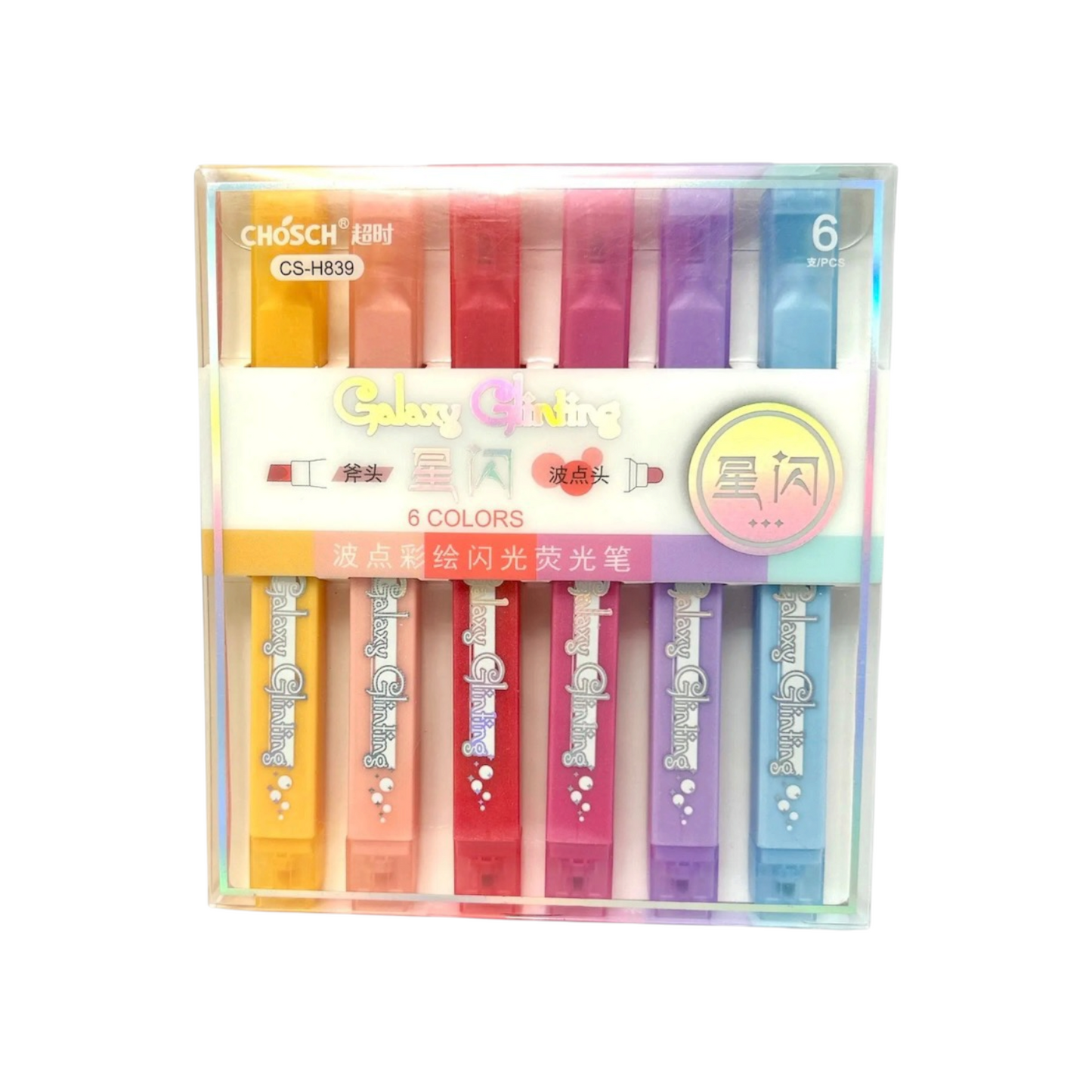 Chosch CS-H839 Highlighter 6 Colors