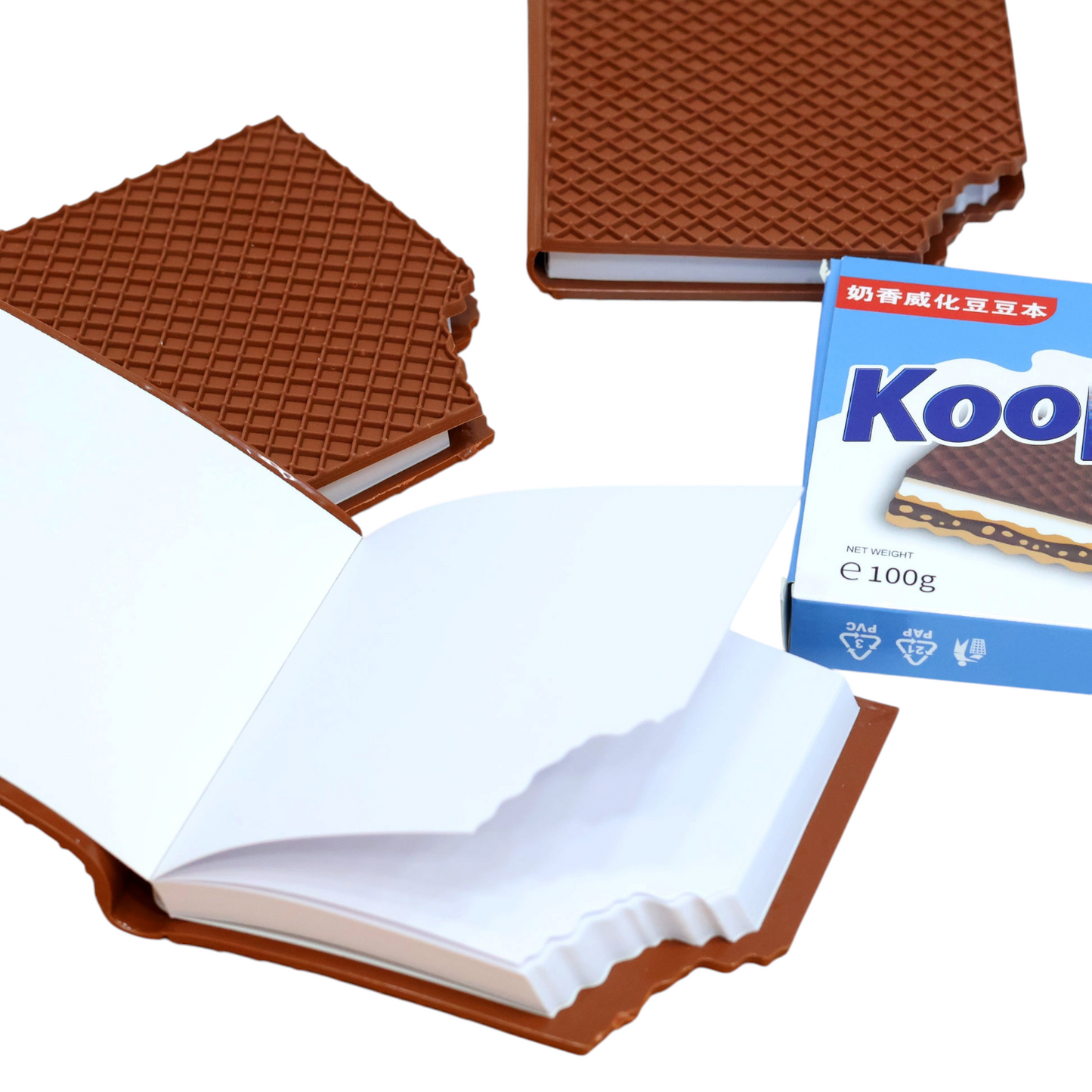 Kooppers Biscuits Chocolate flavored Scented Diary Notebook