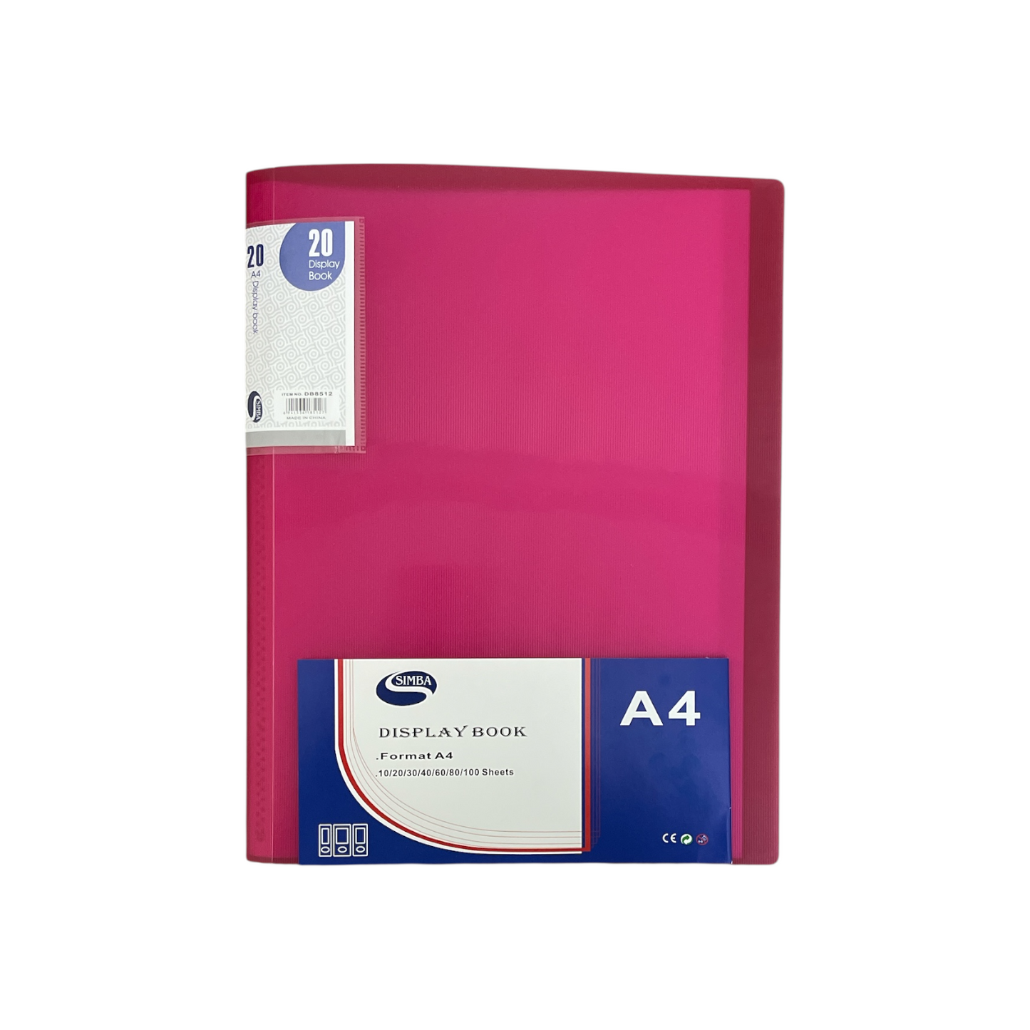20 Pockets Simba Display Book A4