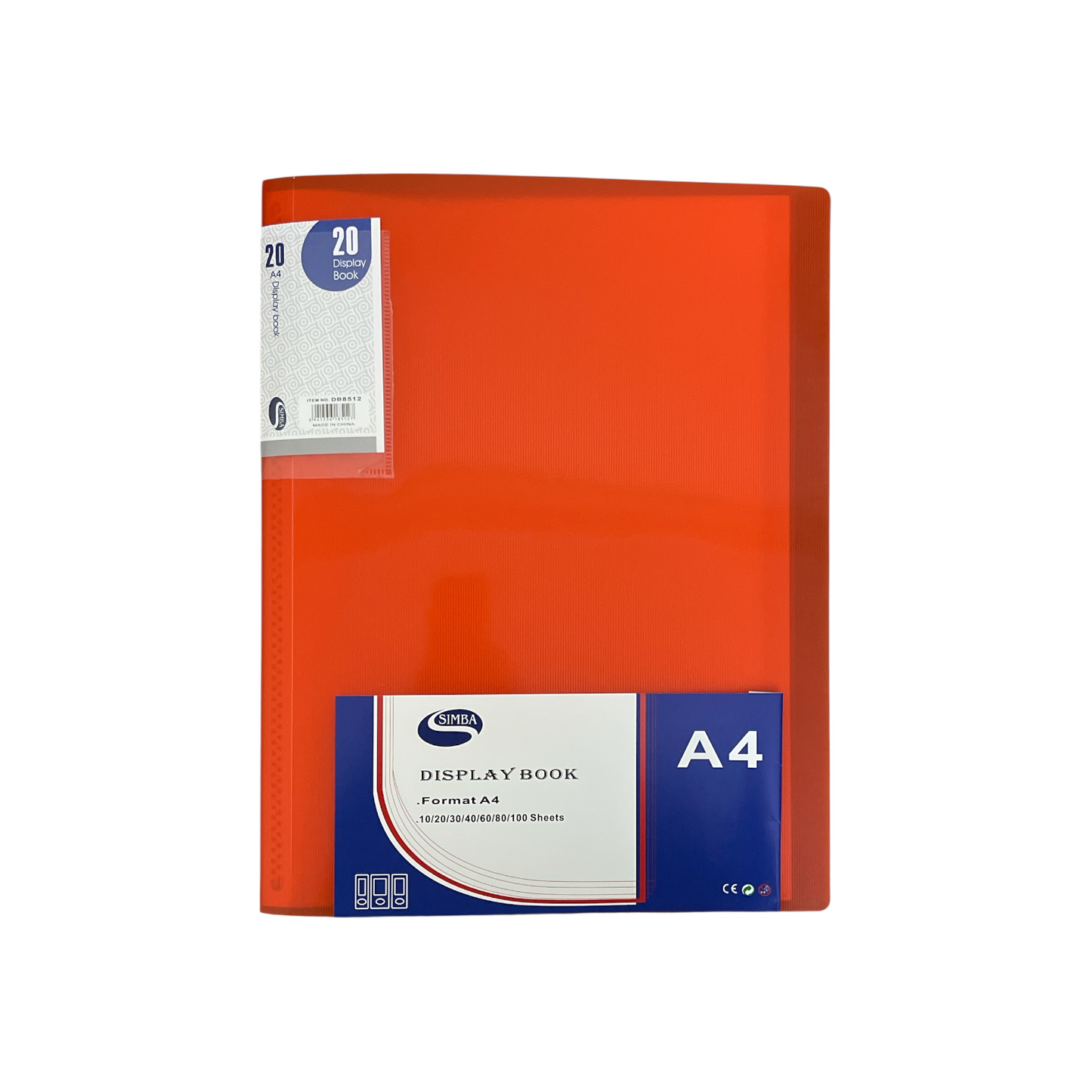 20 Pockets Simba Display Book A4