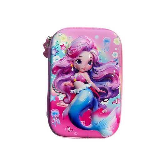 3D Pencil Case Large Mermaid 1