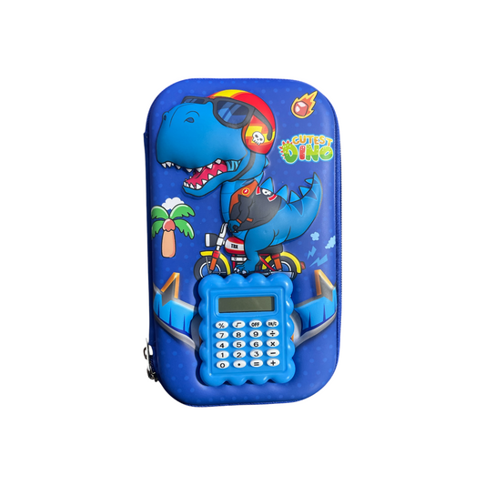 3D Pencil Case Large With Calculator