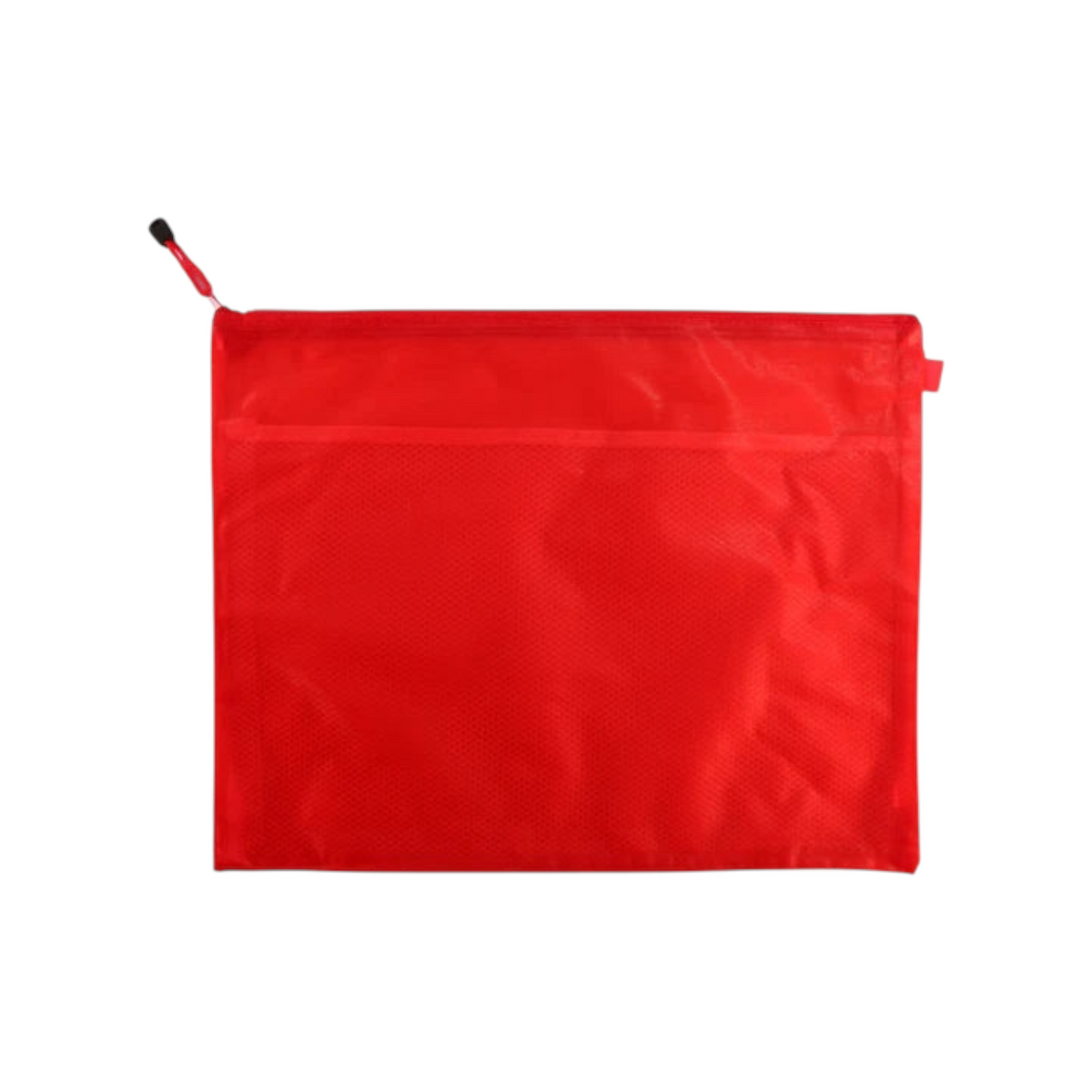 A5 Small Mesh Zipper Bag 2 Pockets 1 File - 24*34 cm
