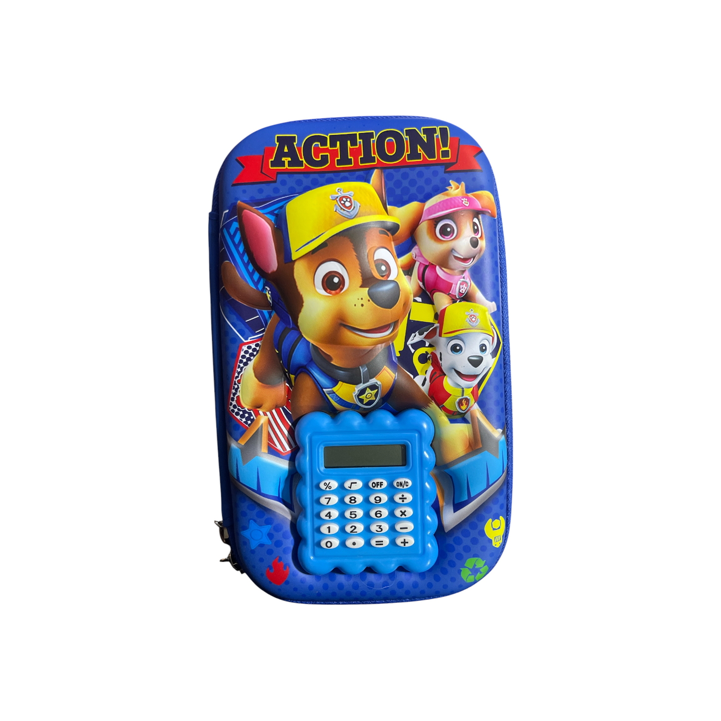 3D Pencil Case Large With Calculator