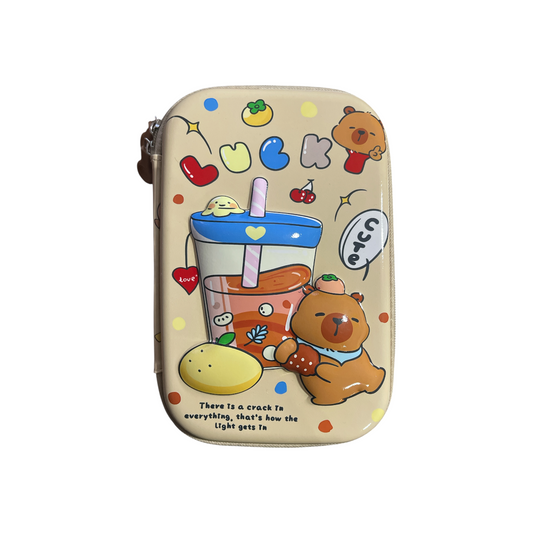 3D Pencil Case Large Teddy