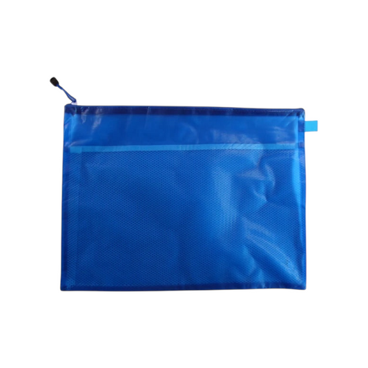 A3 Mesh Zipper Bag HD758, 2 Pockets 1 File