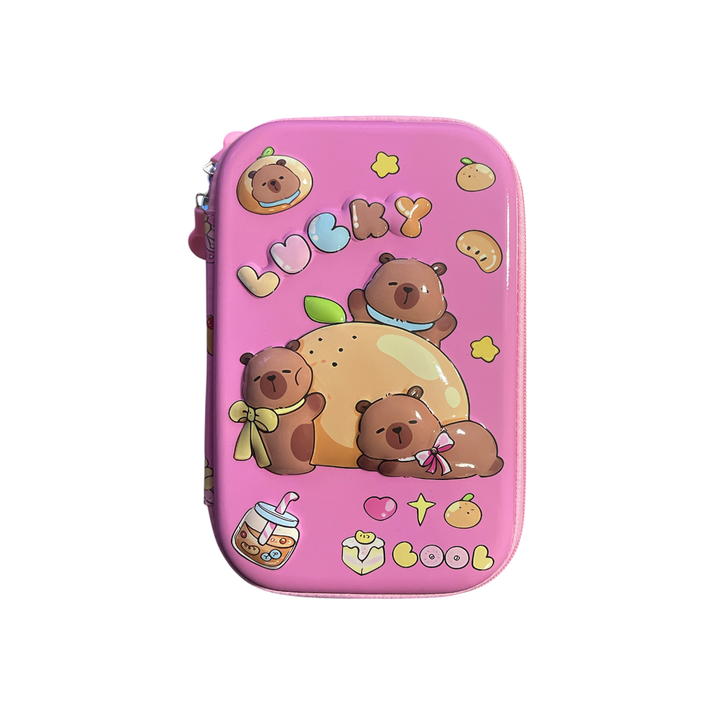 3D Pencil Case Large Teddy