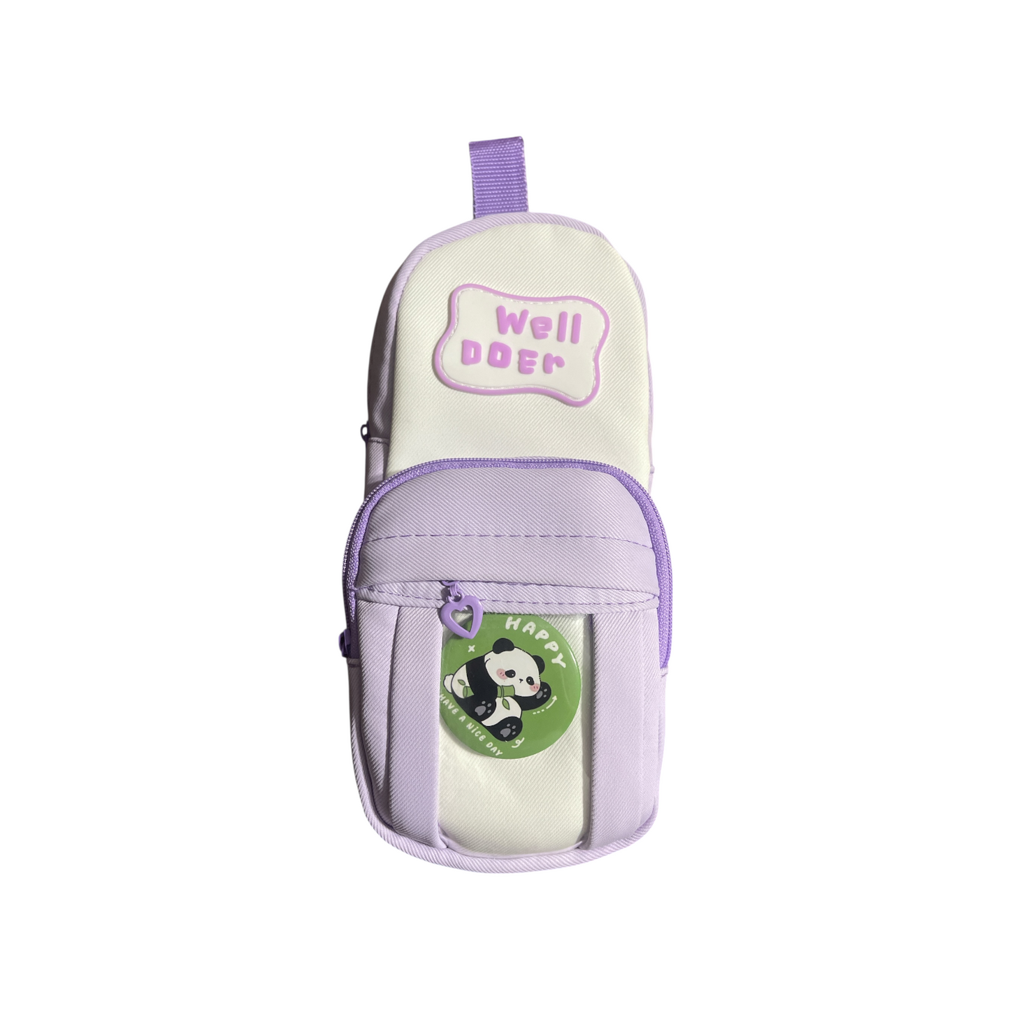 Well Doer Pencil Case 3 Sections