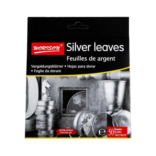 Silver Leaves of 50 Sheets