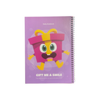 60 Sheets Notebook Wired A5 - Smile Lined