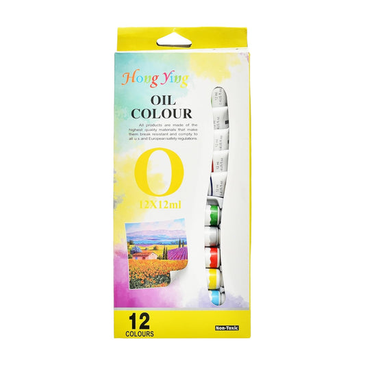 Hong Ying 012 Oil Color 12 Colors 12x12ml