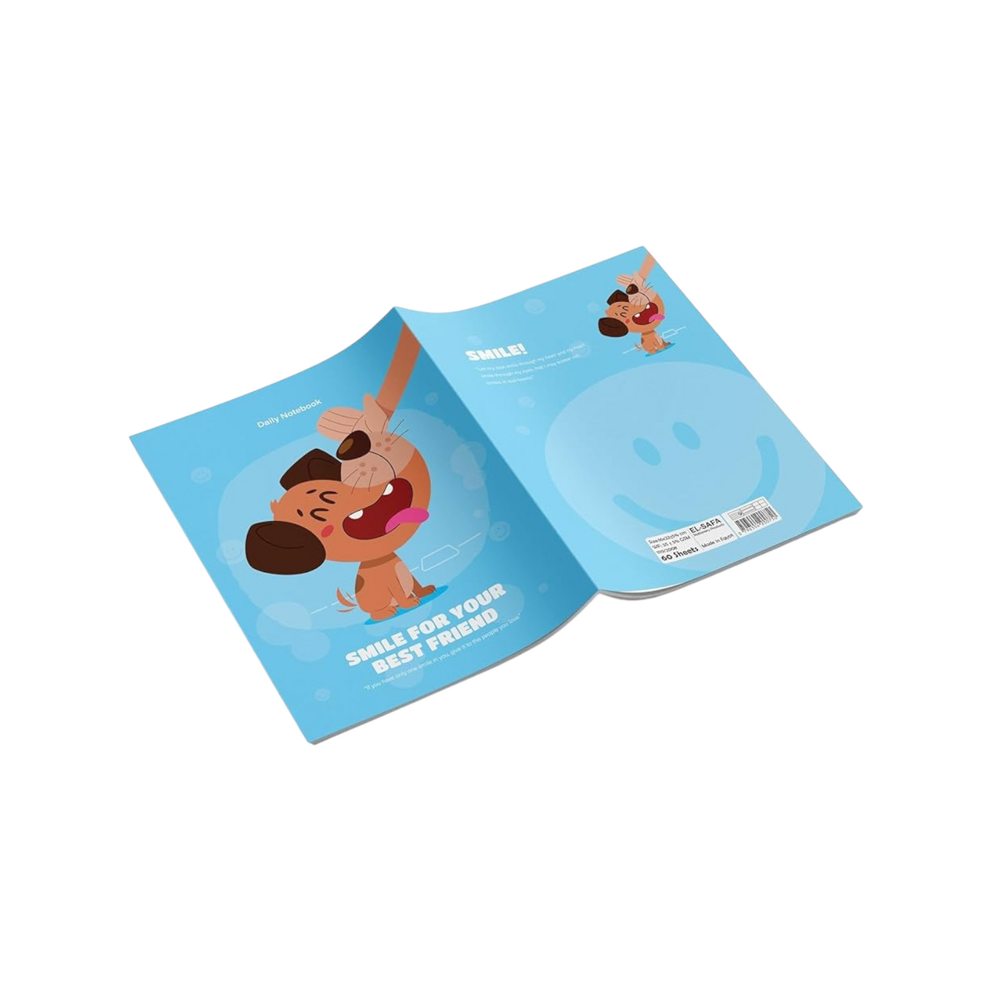 Stapled A5 Notebook Lined 40 pages