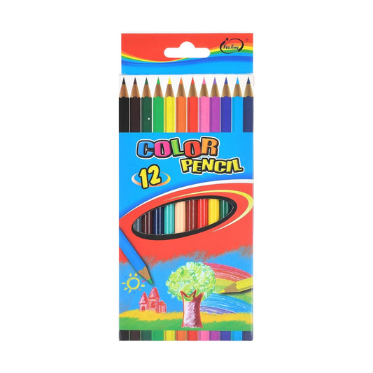 Colored Pencils Set, 12 Long Colors, Yalong, NO: HM-1_HM-81411