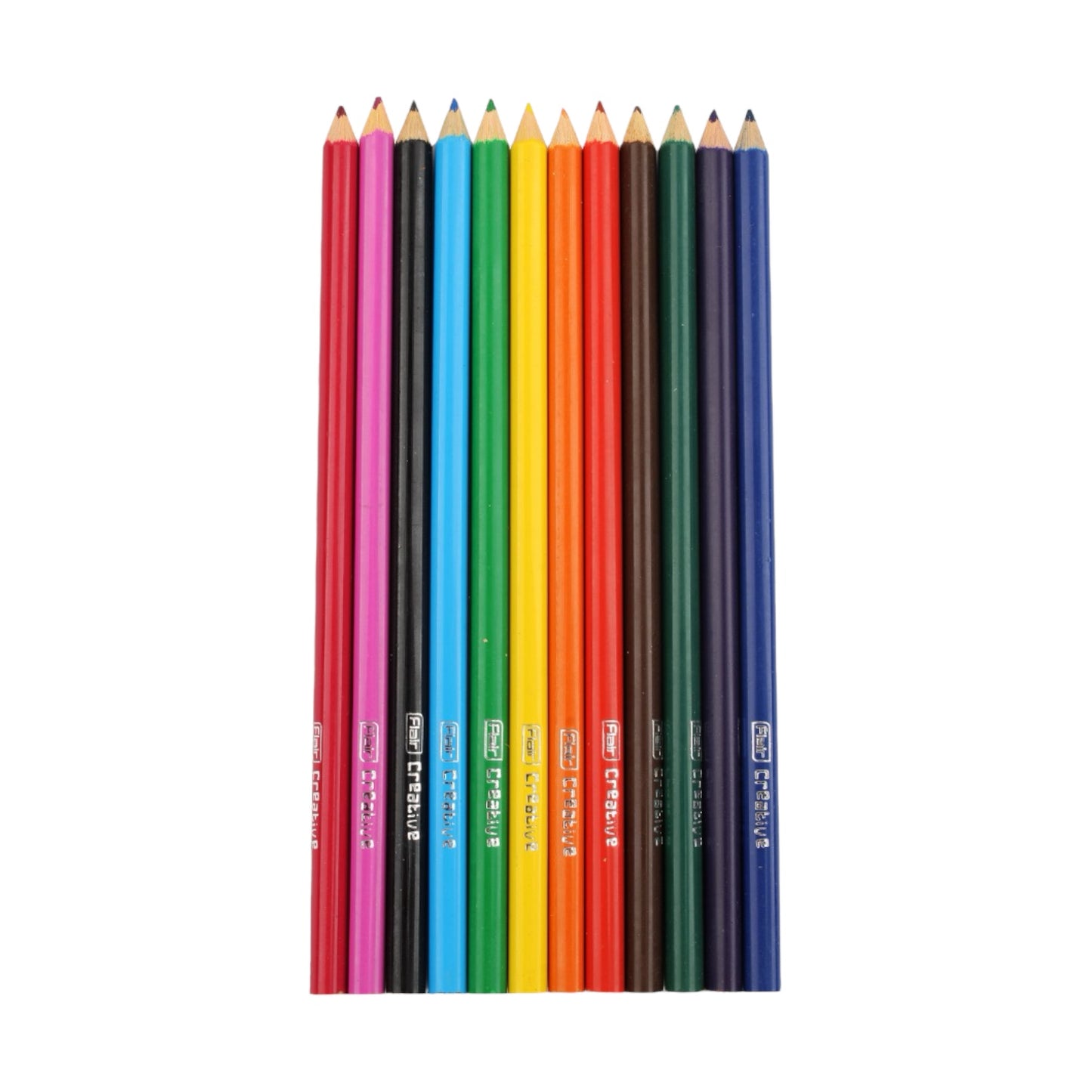 12 Colour Pencil Full Size