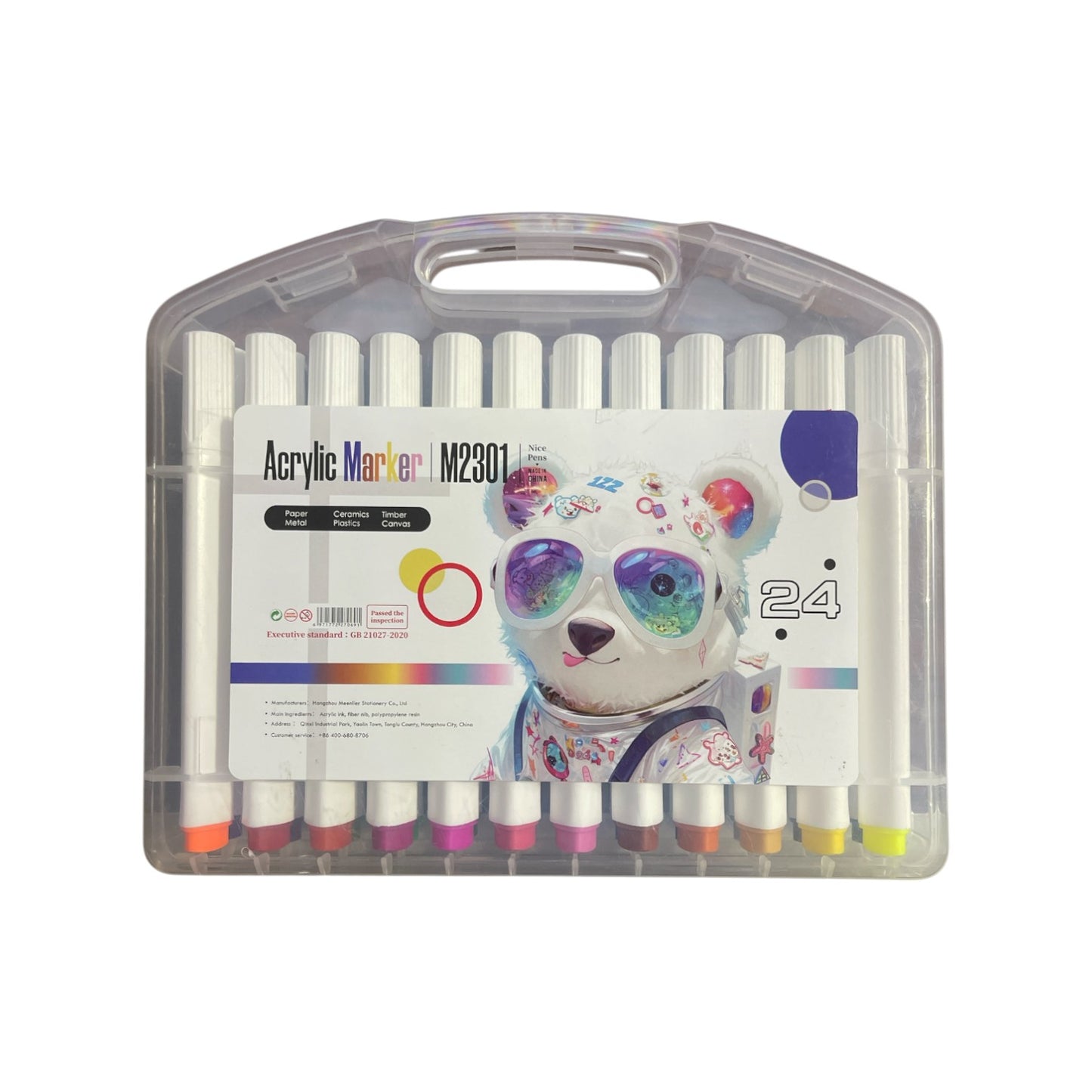 Acrylic Marker - Soft Tip, Water-Resistant Paint Pens