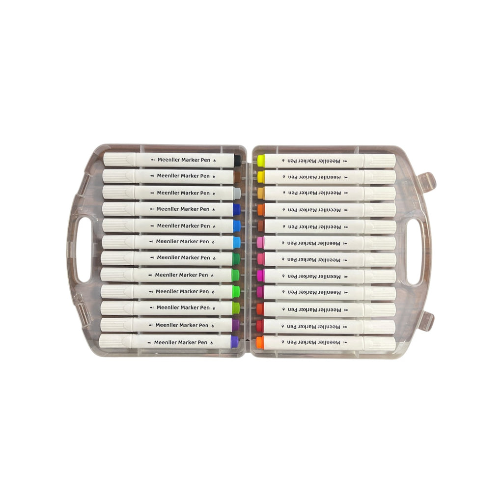 Acrylic Marker - Soft Tip, Water-Resistant Paint Pens 12 Colors