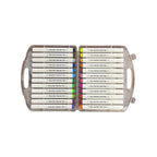 Acrylic Marker - Soft Tip, Water-Resistant Paint Pens 12 Colors