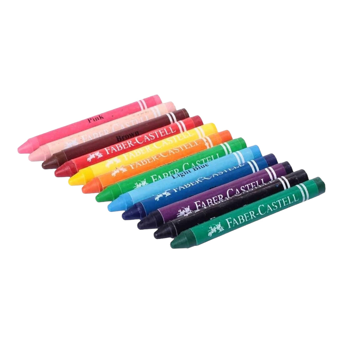 Faber-Castell Wax Crayons - Set of 12