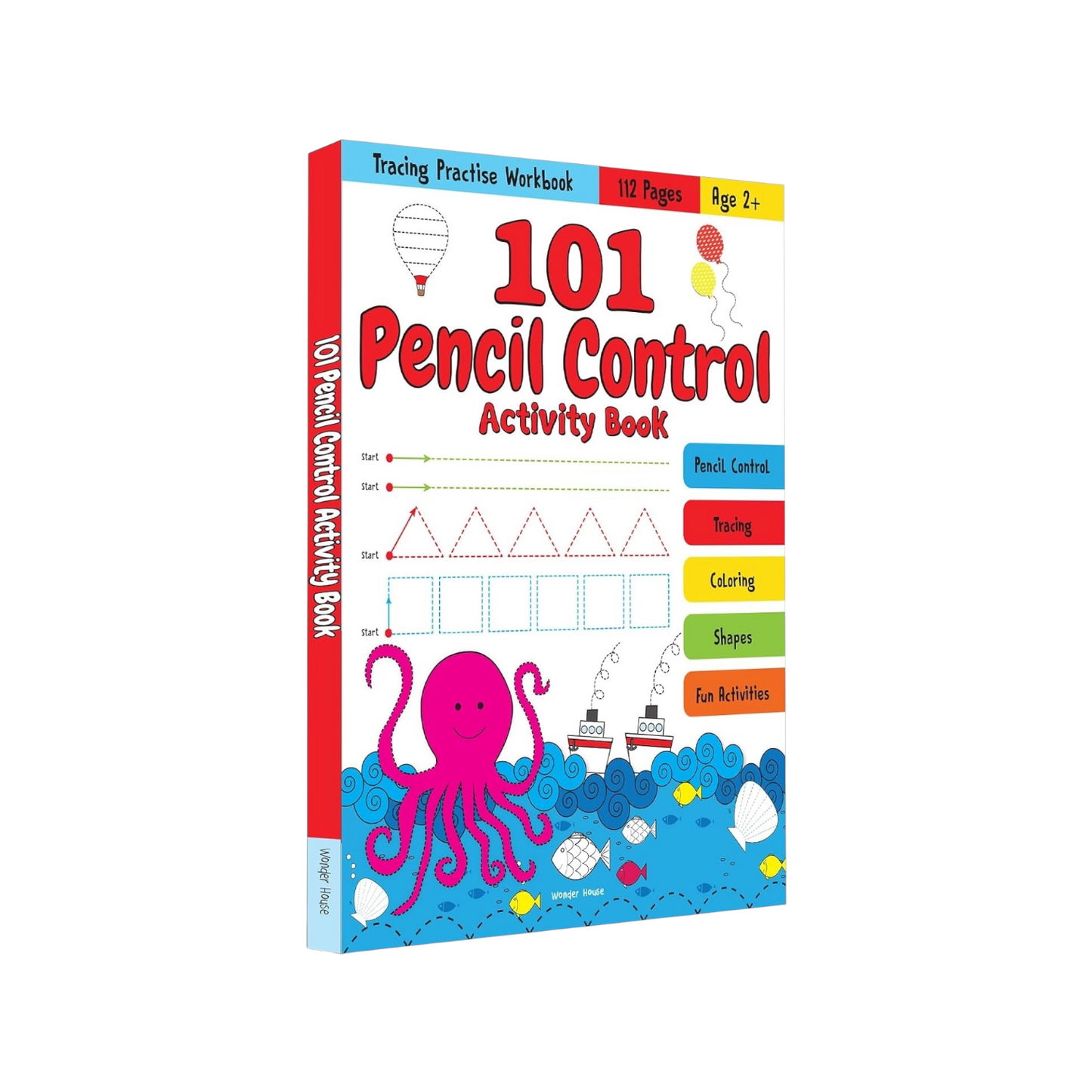 101 Pencil Control Activity Book