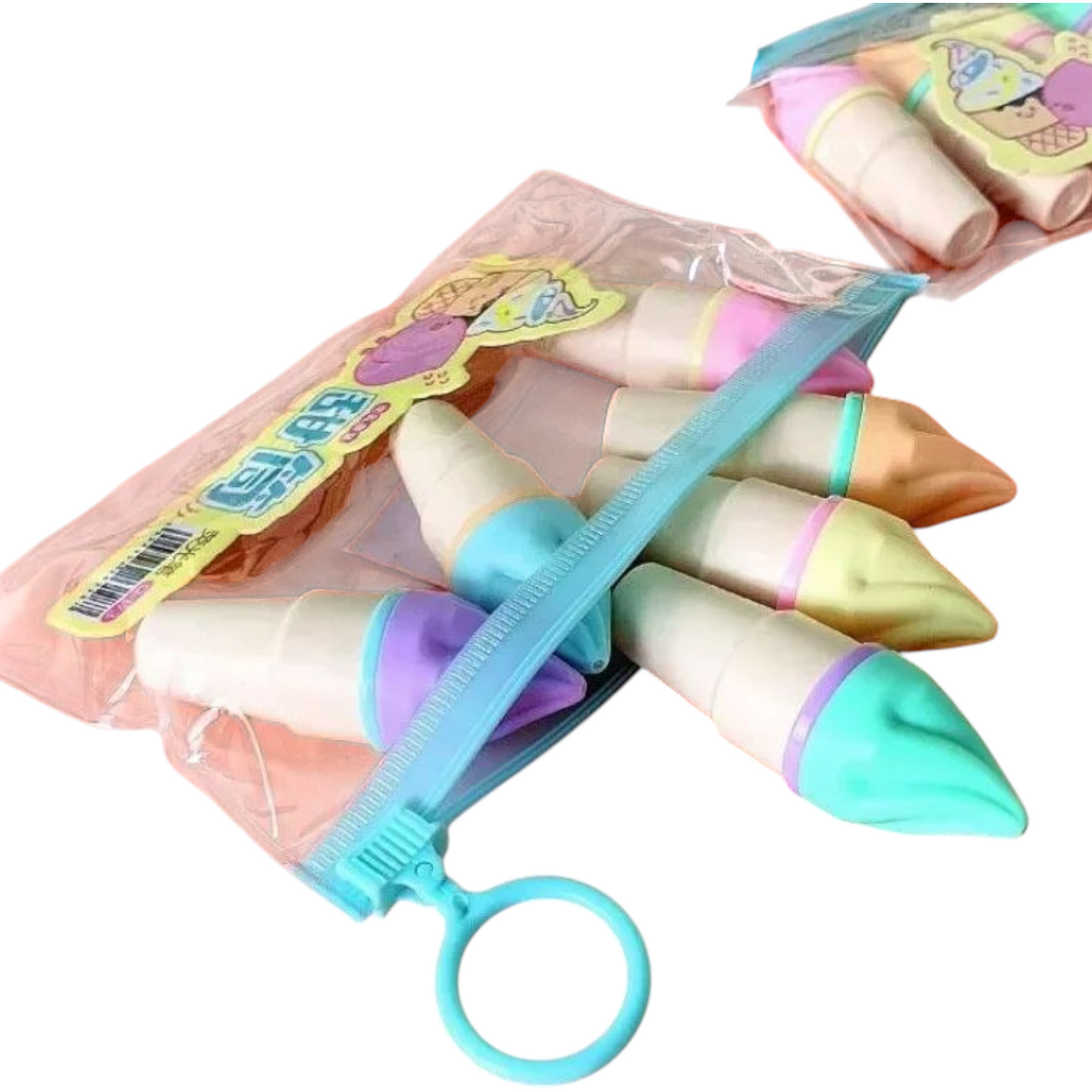 6 Mini Premium  Highlighter Pastel Marker