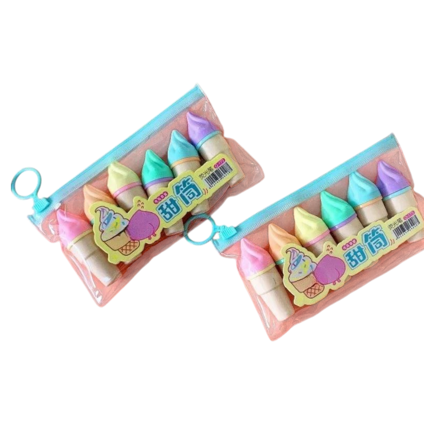 6 Mini Premium  Highlighter Pastel Marker