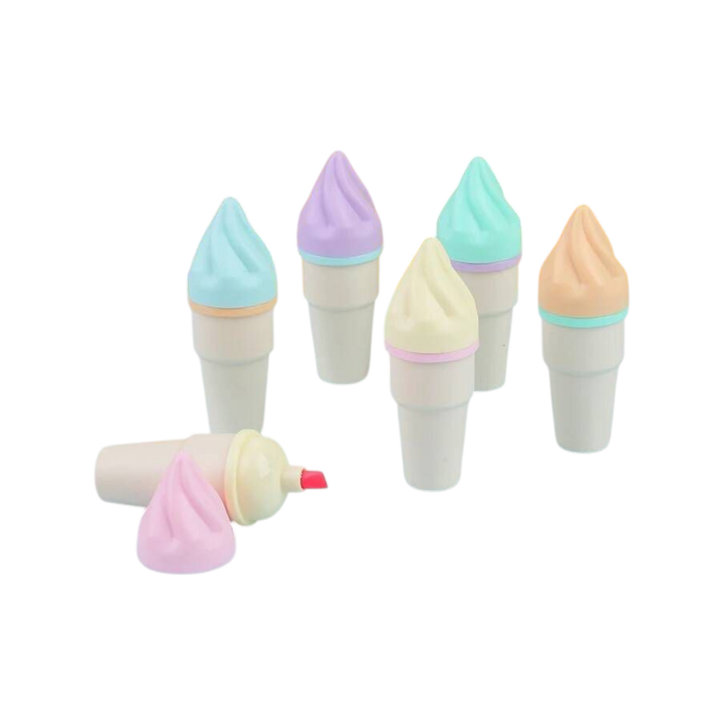 6 Mini Premium  Highlighter Pastel Marker