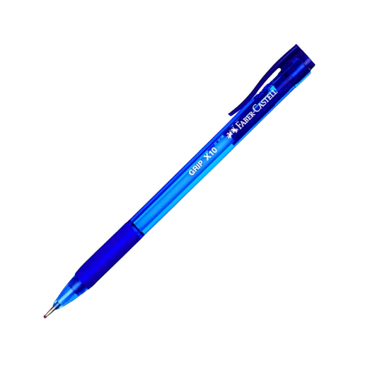 Faber-Castell Ballpoint Pen, Multicolor, GRIPX10  - 1mm