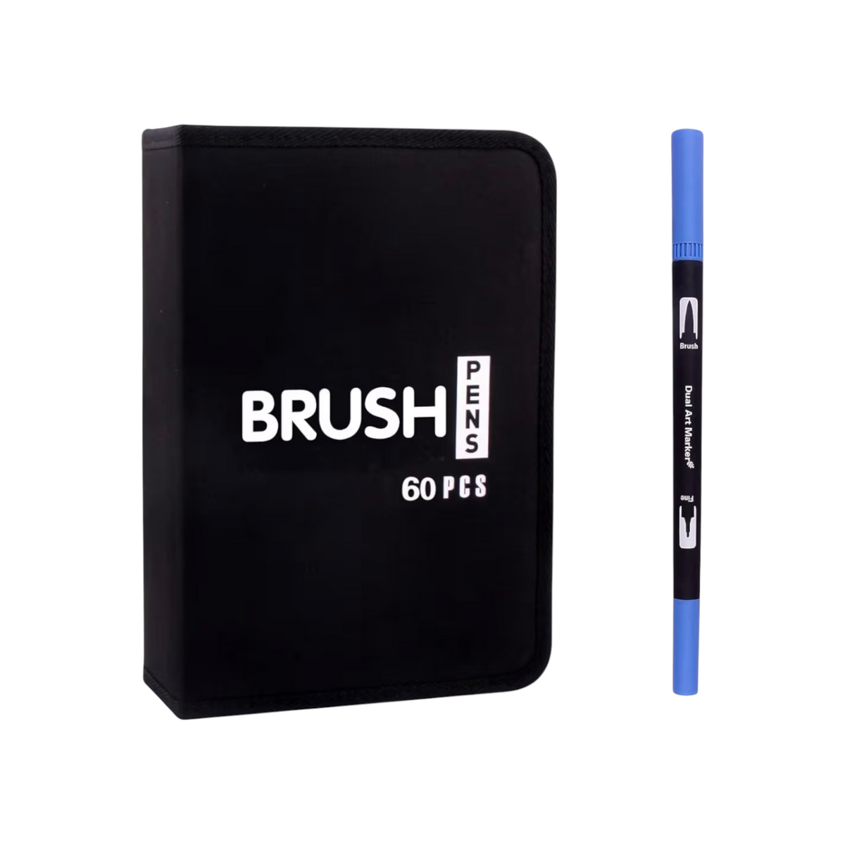 Markers for Adult Coloring Books: Brush Pens Dual Brush Fine Tip Drawing Pens Water-Based Coloring Markers