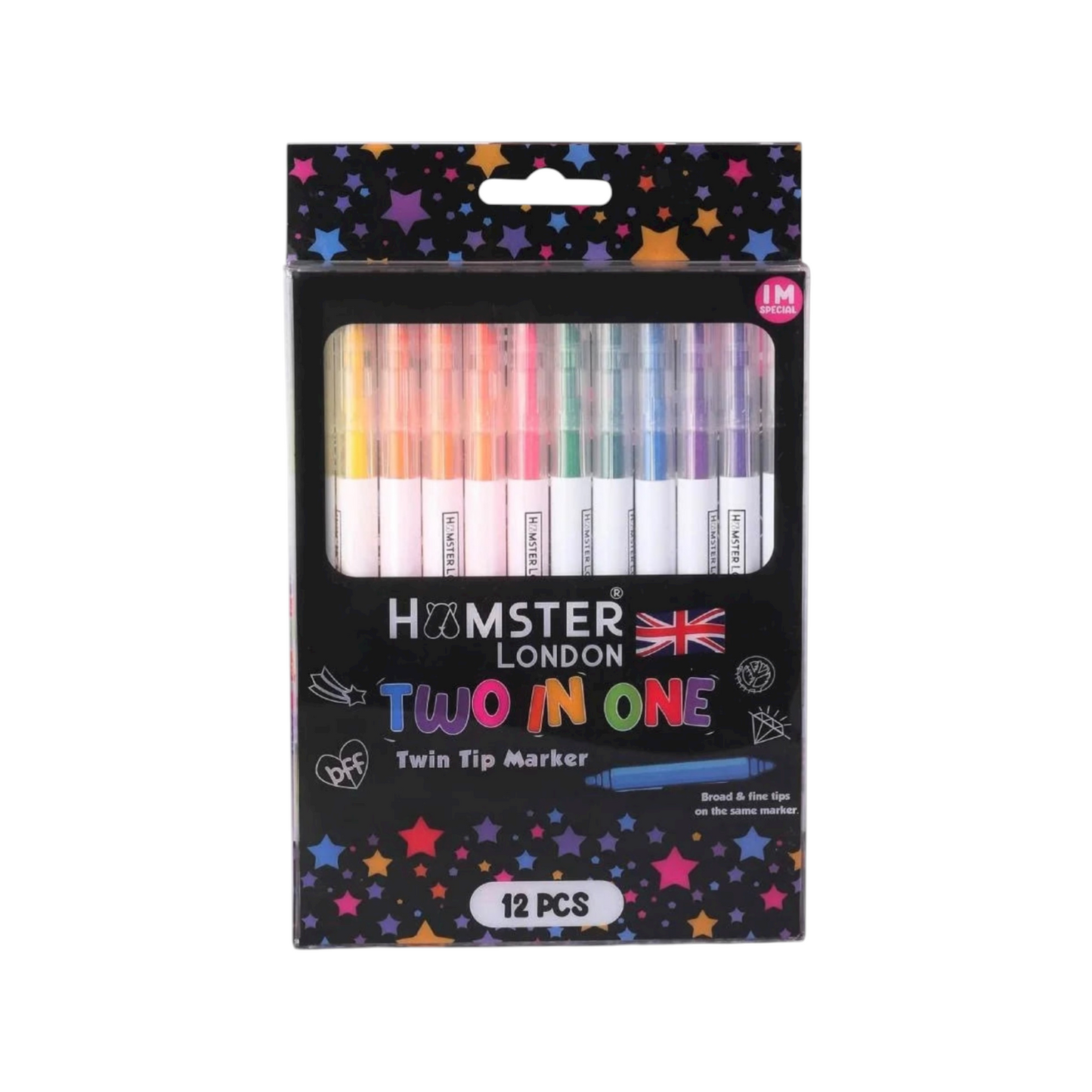 Hamster London Two In One Twin Tip Marker Pack
