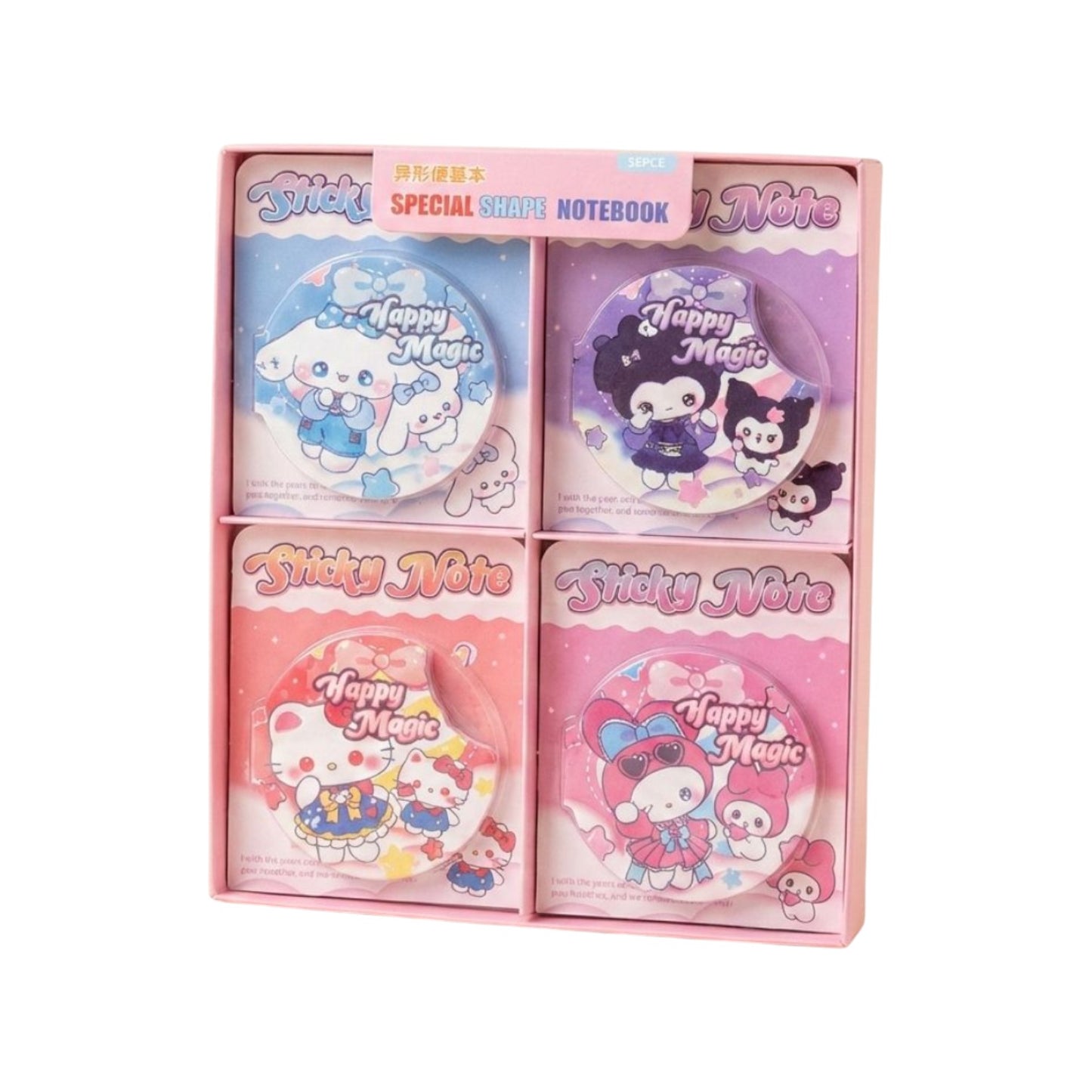 Happy Magic Special Shape Notebook - 1 unit