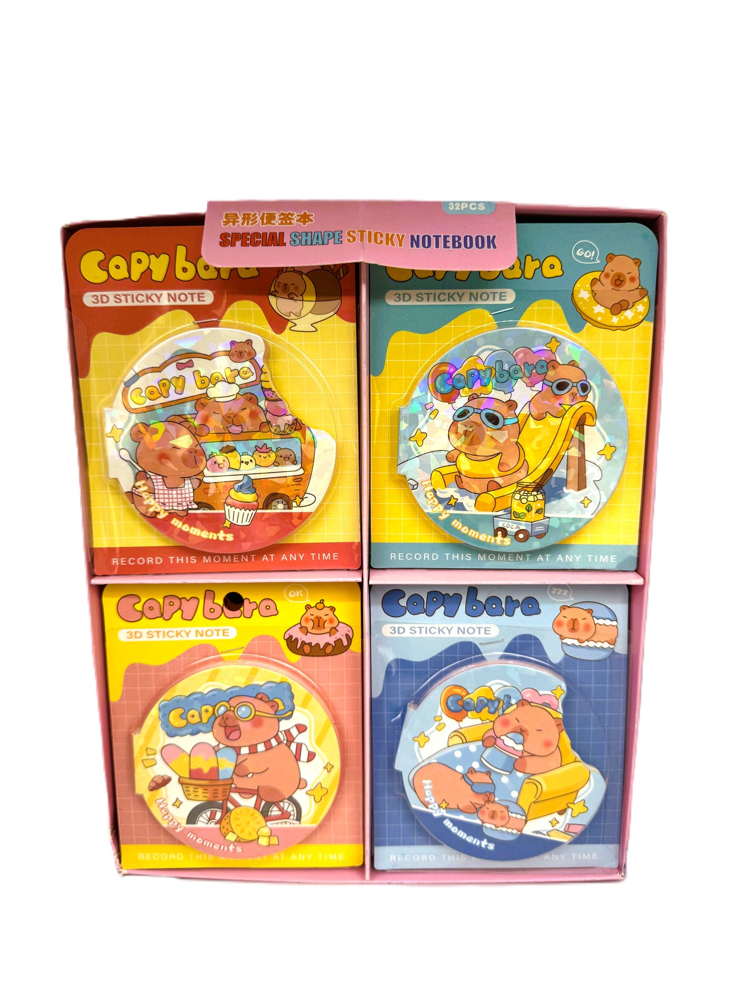 Capybara Special Shape Notebook - 1 unit