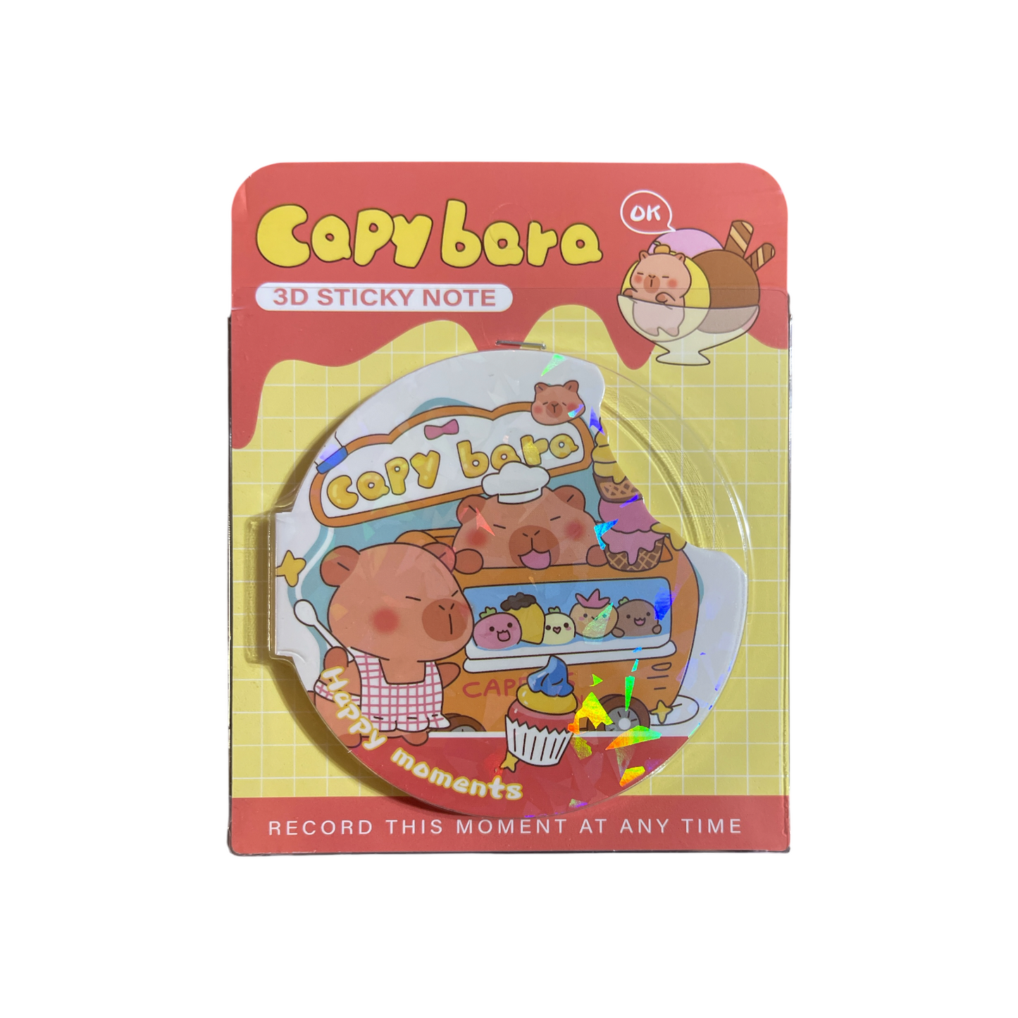Capybara Special Shape Notebook - 1 unit