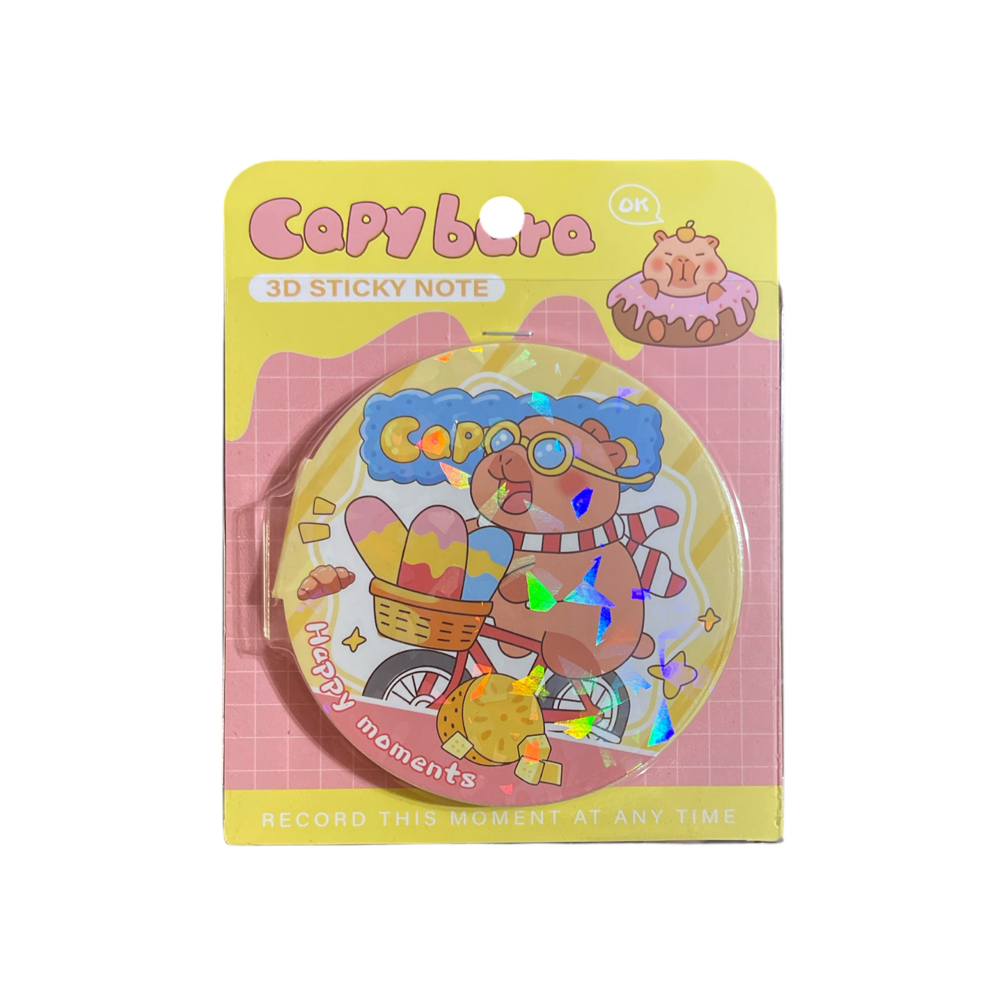 Capybara Special Shape Notebook - 1 unit