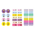 Moana 2 Name Tag Stickers