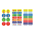 Animals Name Tag Stickers