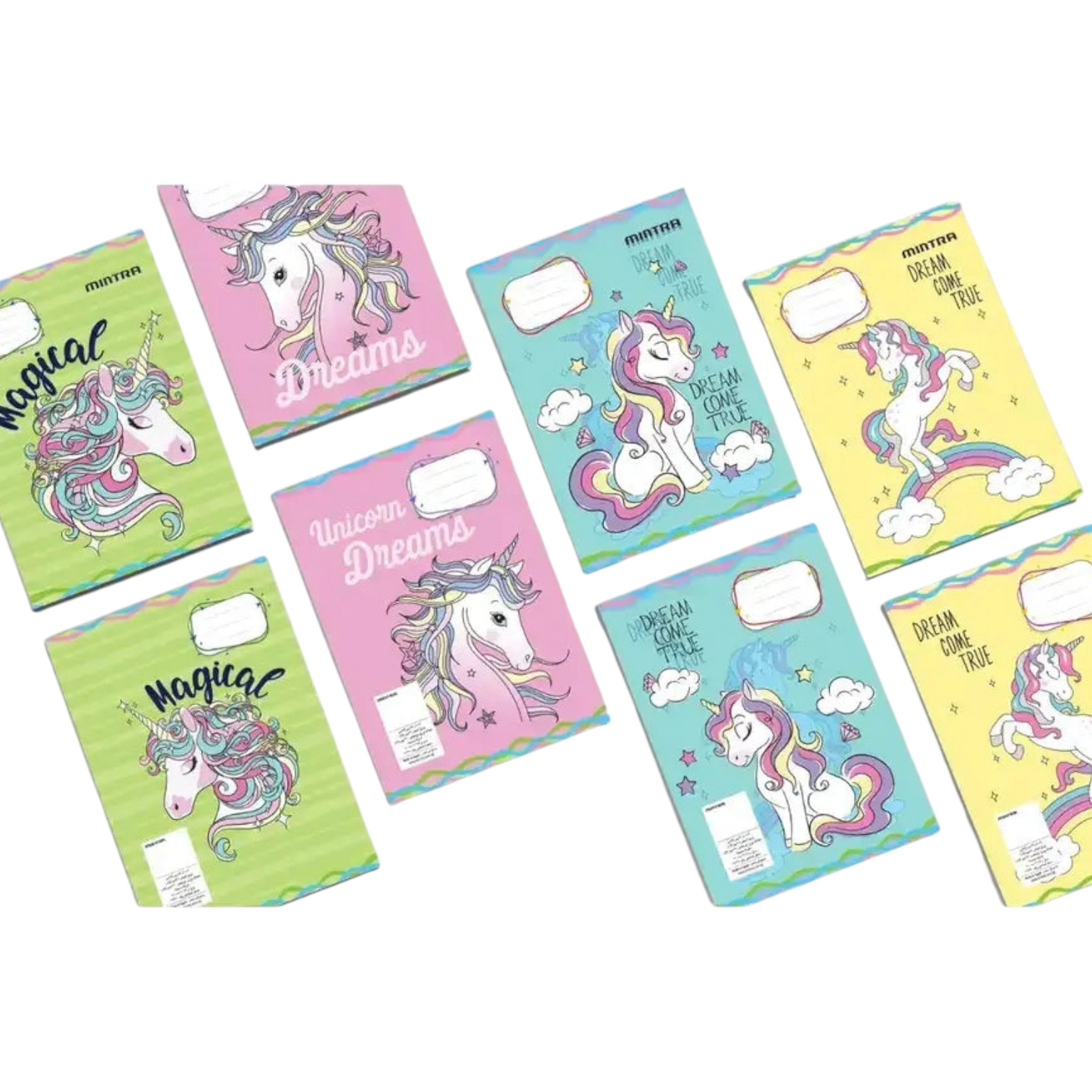 60 Big Squares Notebook 16×22.5 cm - Mintra