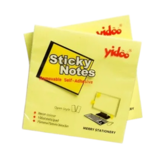 Post-it 4 Colors 75 × 75 mm 100 Sheets - Yidoo Model SN2644