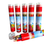 12/24 Coloring Pencils For School - Multi Color