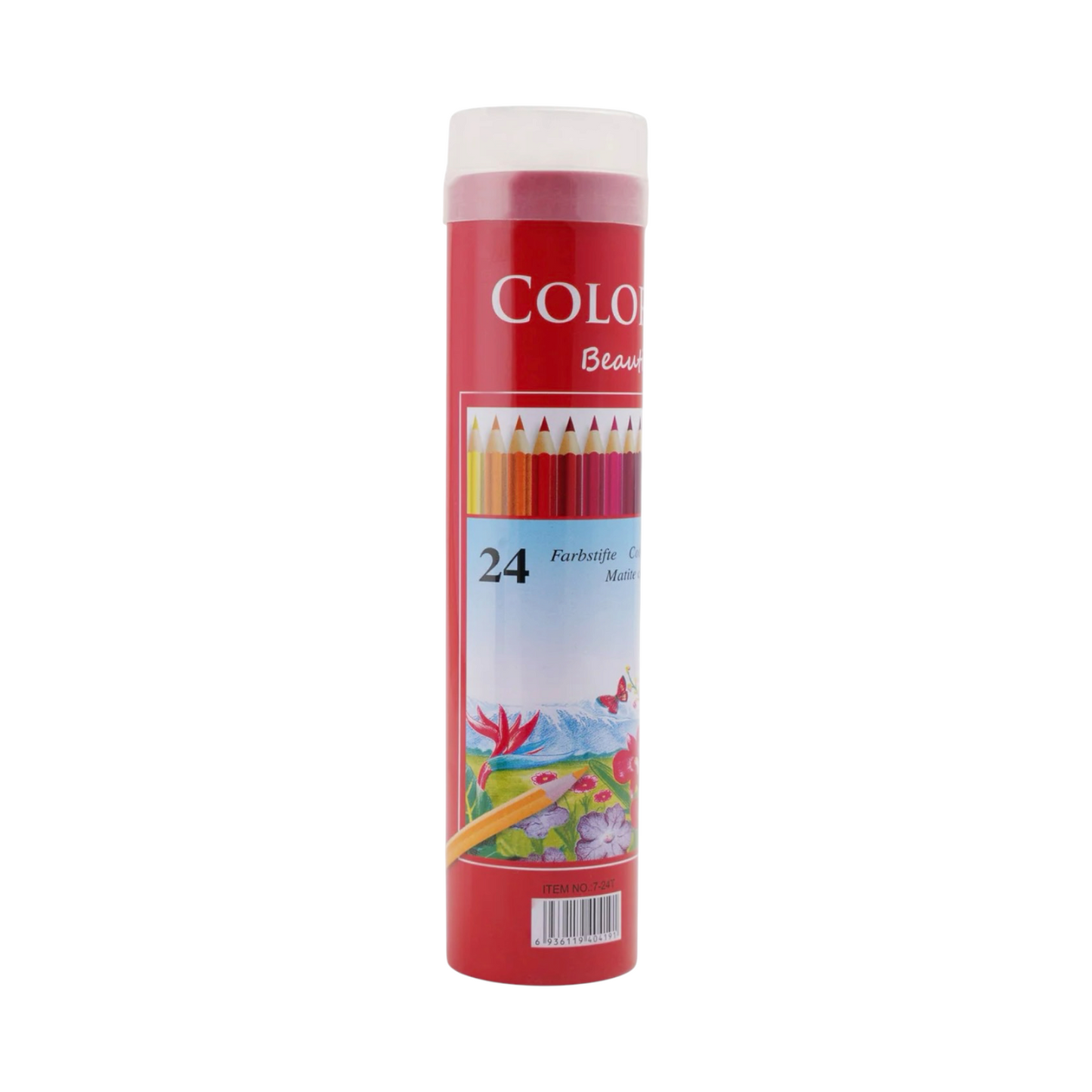 12/24 Coloring Pencils For School - Multi Color