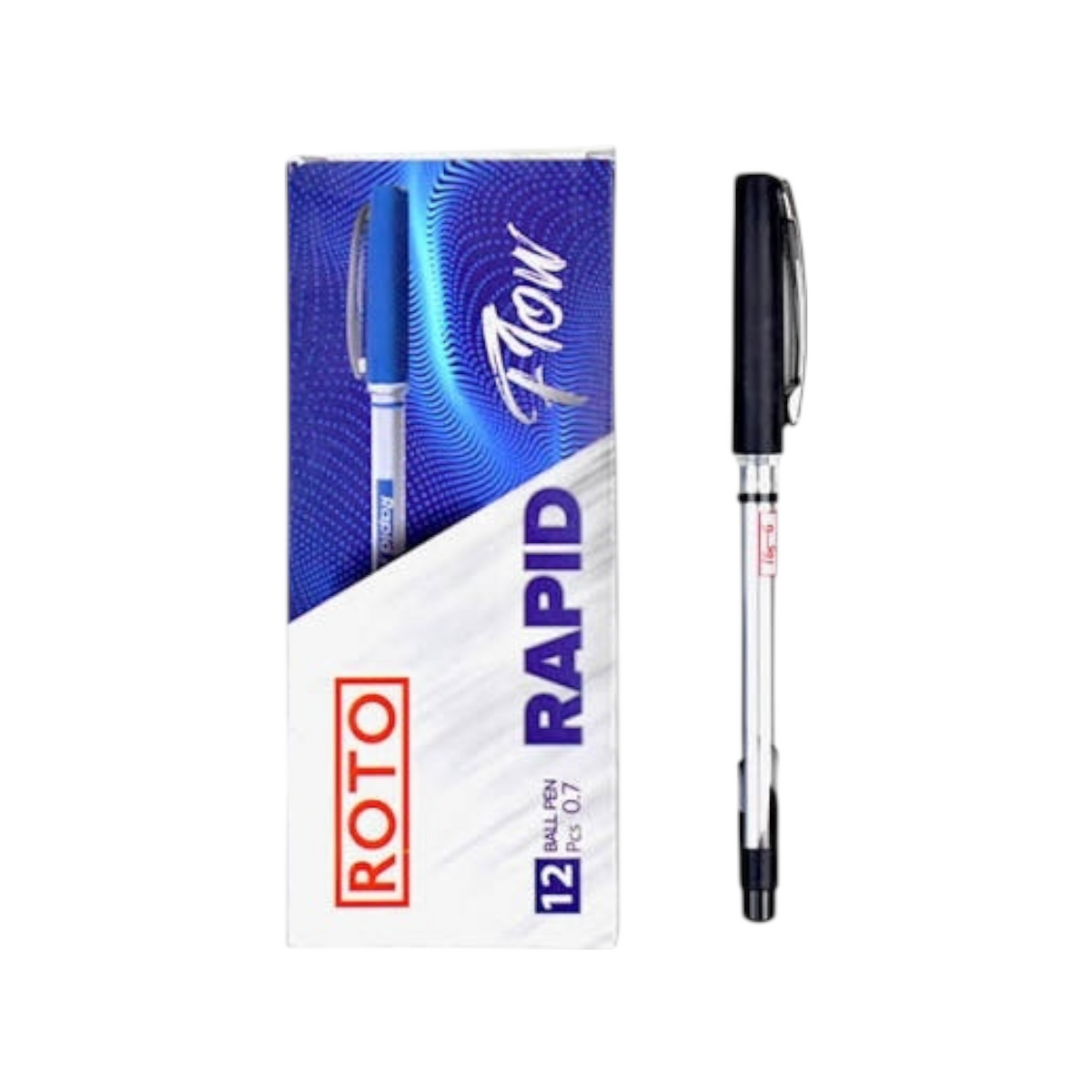 Roto Rapid Flow Ballpoint Pen 0.7mm Blue