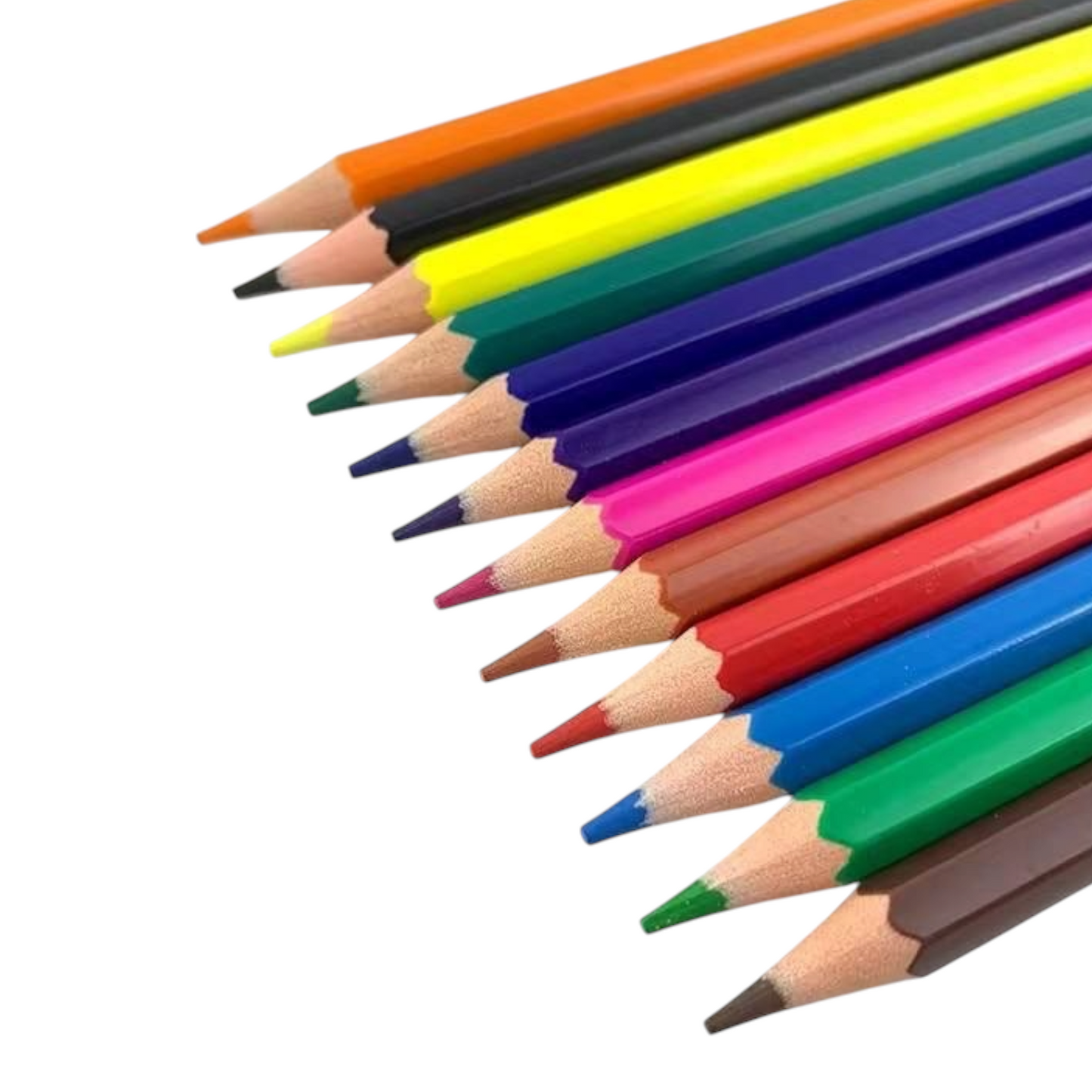 12/24 Coloring Pencils For School - Multi Color