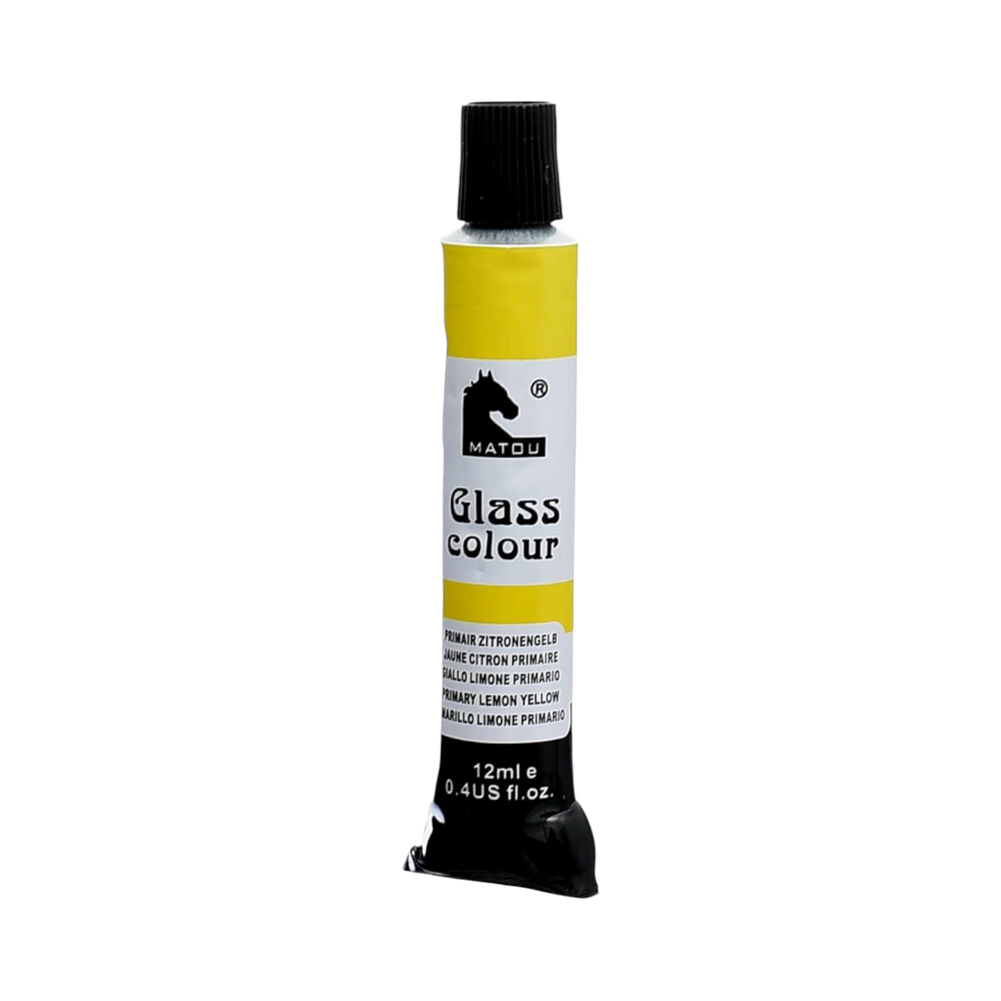 Matou Y-1363 High Quality Glass Colours 12 Tubes 12ml